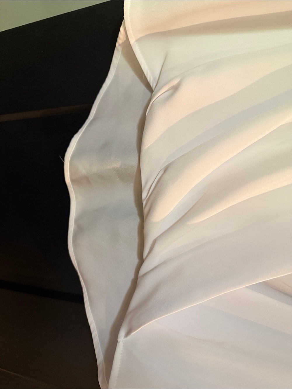INC International Concepts White Draped Surplice Sleeveless XL NWT - Picture 6 of 11